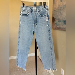 Agolde Light Blue 90’s Straight Leg Jeans